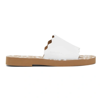 Shop See By Chloé White Essie Sandals In 101 White