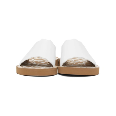 Shop See By Chloé White Essie Sandals In 101 White