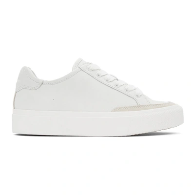 Shop Rag & Bone White Rb Army Sneakers In Wht Leather