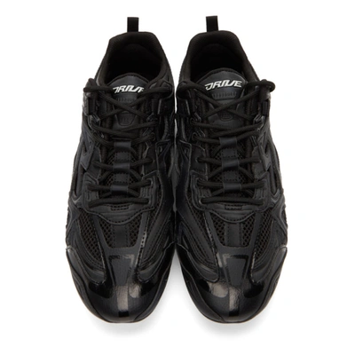 Shop Balenciaga Black Drive Sneakers In 1000 Black