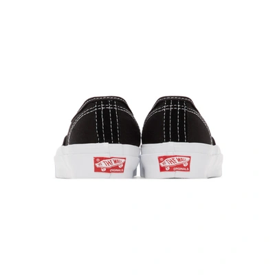 Shop Vans Black Og Authentic Lx Sneakers