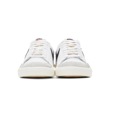 Shop Nike White Blazer Low '77 Vintage Sneakers In 101 White