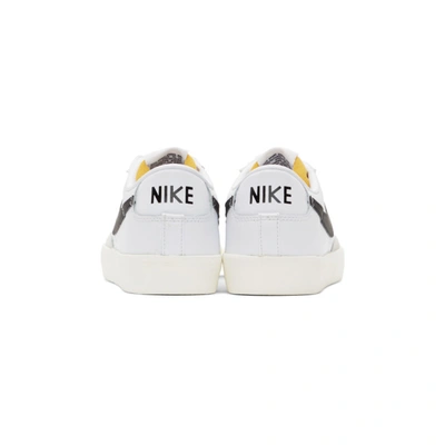 Shop Nike White Blazer Low '77 Vintage Sneakers In 101 White