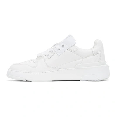 Shop Givenchy White Wing Sneakers In 100 White