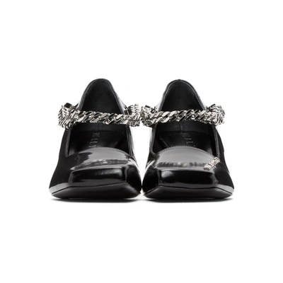 Shop Alyx Black Patent Medium Heels In 001 Black
