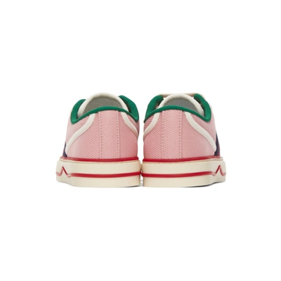 Shop Gucci Pink ' Tennis 1977' Sneakers In 5874 Wildro