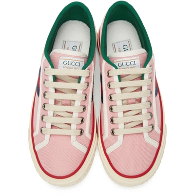 GUCCI 粉色 GUCCI TENNIS 1977 运动鞋