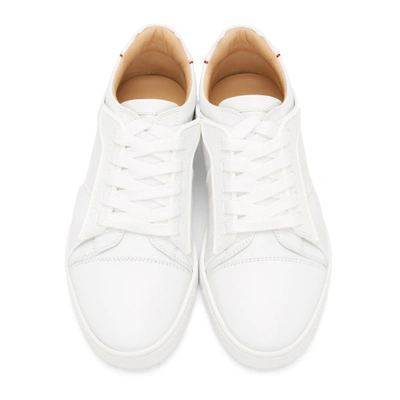 Shop Christian Louboutin White Elastikid Donna Sneakers In W224 Bianco