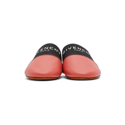 Shop Givenchy Pink Bedford Mules In 685 Coral