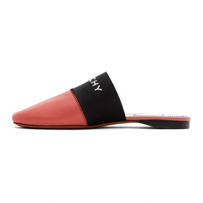 Shop Givenchy Pink Bedford Mules In 685 Coral