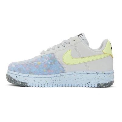 Shop Nike Multicolor Air Force 1 Crater Sneakers In 001 Pure Pl