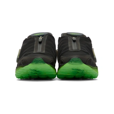 Shop Misbhv Black Reebok Edition Daytona Dmx Sneakers In Black/green