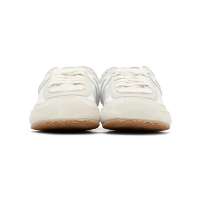 Shop Loewe Off-white & White Ballet Runner Sneakers In 2006  Offwh