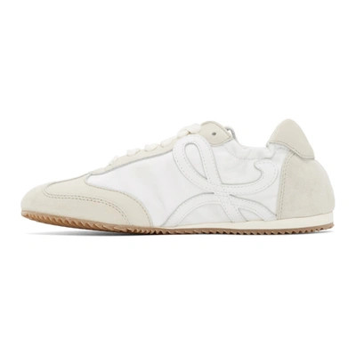 Shop Loewe Off-white & White Ballet Runner Sneakers In 2006  Offwh