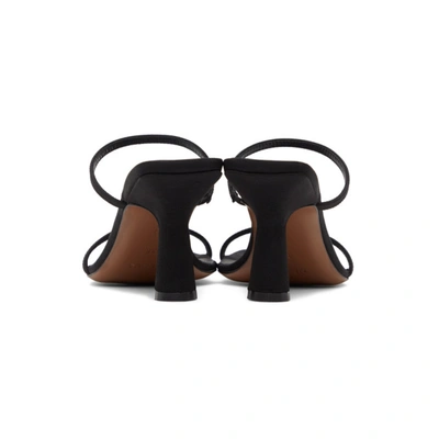 Shop Neous Black Osepalum 80mm Heeled Sandals