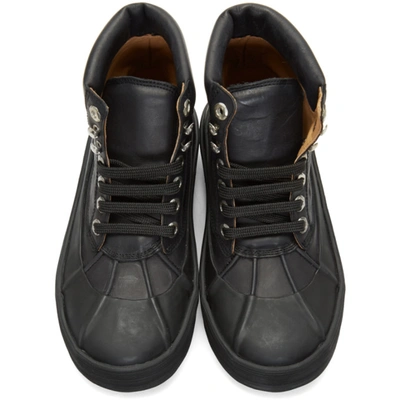 Shop Jacquemus Black 'les Meuniers Hautes' Boots
