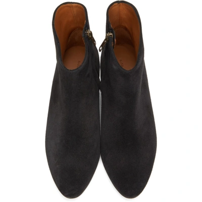Shop Isabel Marant Black Dacken Boots In 02fk Black