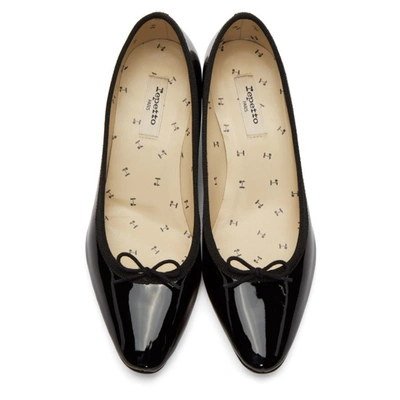 Shop Repetto Black Patent Nastasia Heels In 410 Black