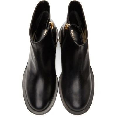 Shop Nicholas Kirkwood Black Casati Pearl Ankle Boots In N99 Black