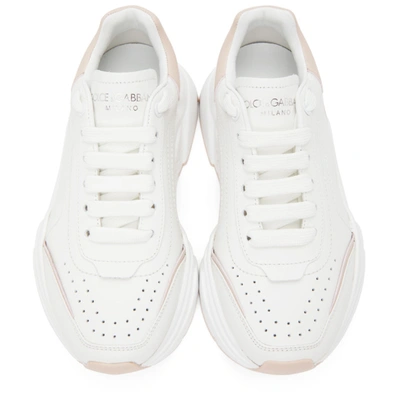 Shop Dolce & Gabbana Dolce And Gabbana White Daymaster Sneakers In 8i168 Wht/p