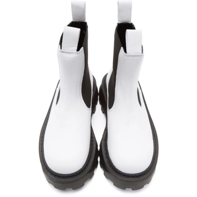 Shop Simon Miller White Scrambler Boots In 10601 White
