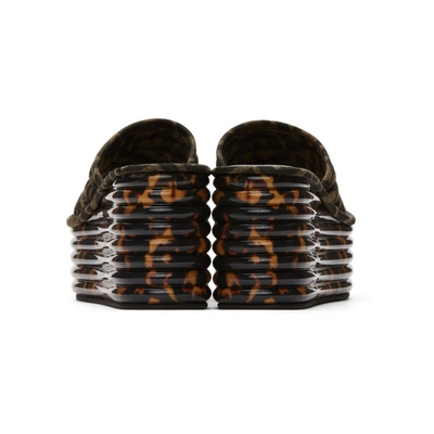 Shop Fendi Brown And Beige Forever  Promenade Sandals In F0vat Brown