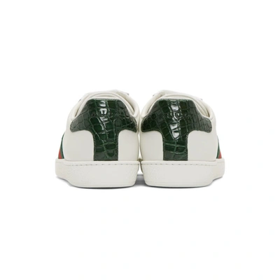 Gucci Women Ace Leather Sneakers In Multi