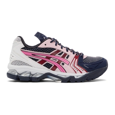 Asics Navy & Pink Ub1-s Gel-kayano 14 Trainers In Navy Multi | ModeSens