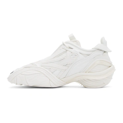 Shop Balenciaga White Tyrex Sneakers In 9000 White