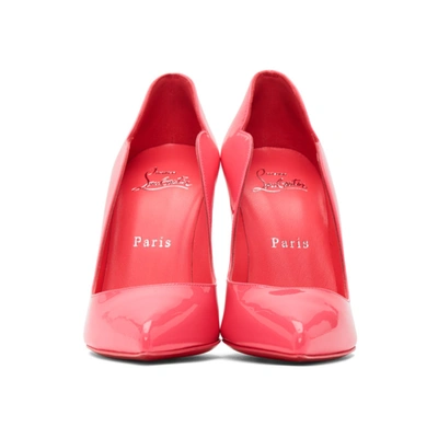 Shop Christian Louboutin Pink Hot Chick 100 Heels In Magnifique