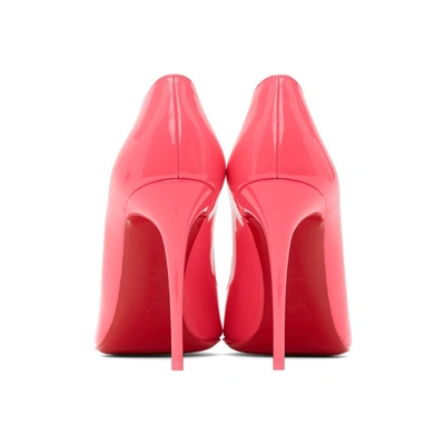 Shop Christian Louboutin Pink Hot Chick 100 Heels In Magnifique