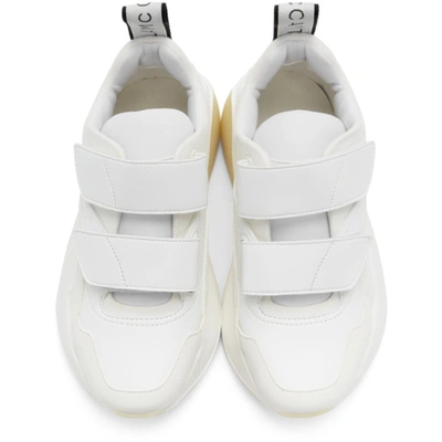 Shop Stella Mccartney White Eclypse Sneakers In 9042 Wht/wh