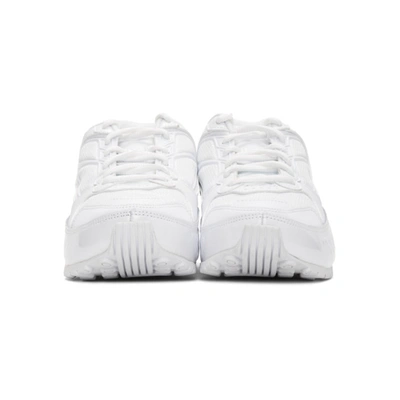 Shop Nike White Shox Enigma Sneakers In 101 White