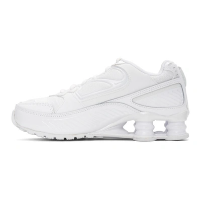 Shop Nike White Shox Enigma Sneakers In 101 White