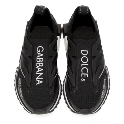 Shop Dolce & Gabbana Black Sorrento Sneakers