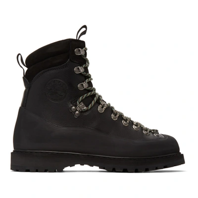 Shop Diemme Black Everest Boots In Black Leath