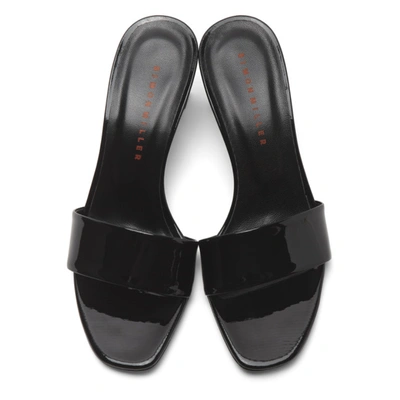 Shop Simon Miller Black Solo Heeled Sandals In 90303 Black