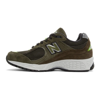 Shop New Balance Green 2002 Sneakers