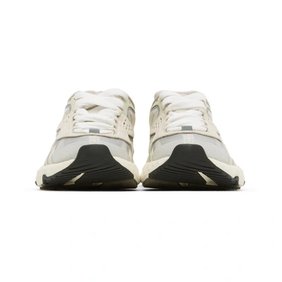 Shop Acne Studios Off-white Trail Sneakers In White Ivory