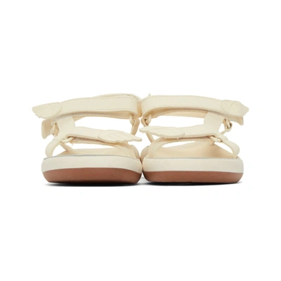 Shop Ancient Greek Sandals Off-white Poria Sandals In Off White