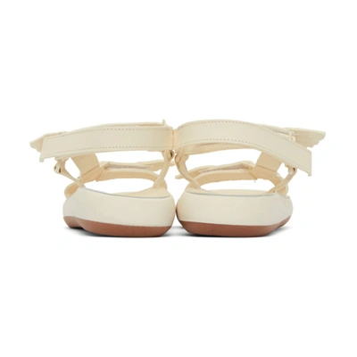 Shop Ancient Greek Sandals Off-white Poria Sandals In Off White