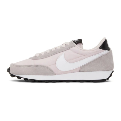 Shop Nike Pink & Grey Daybreak Sneakers In 601 Rose