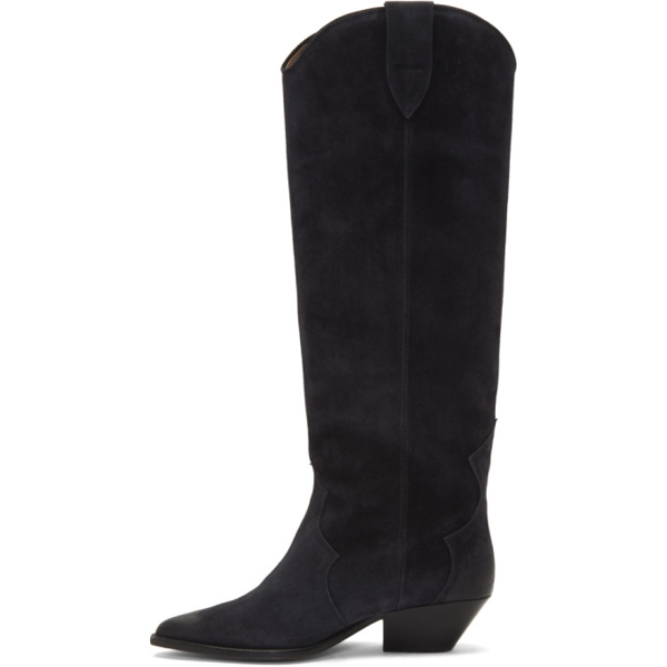 isabel marant denvee suede boot