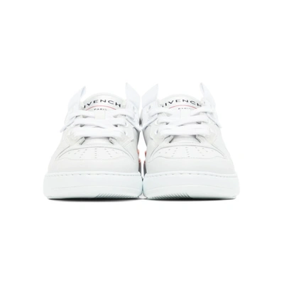 Shop Givenchy Off-white Wing Sneakers In 101 Natural