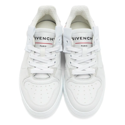 Shop Givenchy Off-white Wing Sneakers In 101 Natural