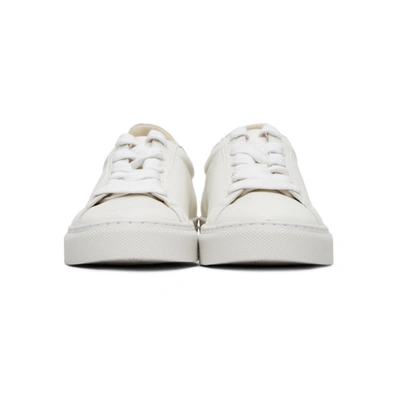 Shop Sophia Webster White Butterfly Sneakers