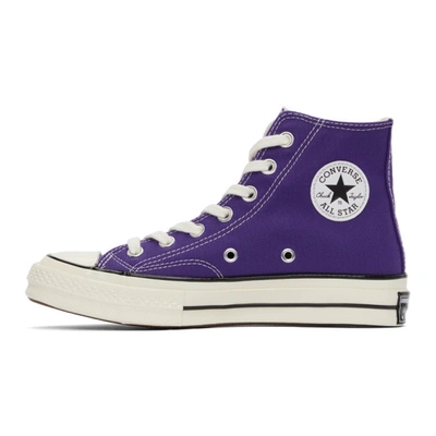 Shop Converse Purple Chuck 70 High Sneakers In Candy Grape