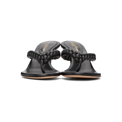 Shop Gianvito Rossi Black Tropea 70 Heeled Sandals