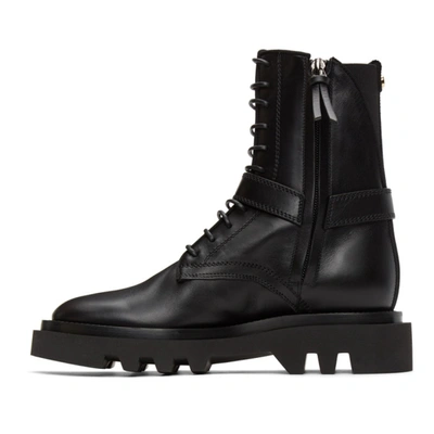 Shop Givenchy Black Eden Ankle Boots In 001 Black