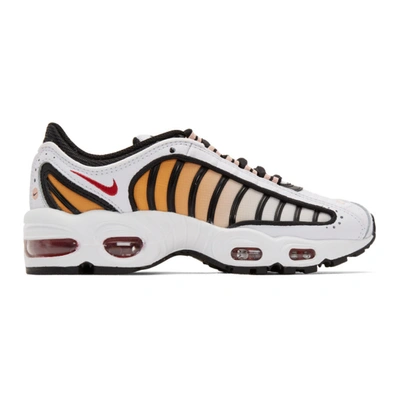 Shop Nike White Air Max Tailwind Iv Sneakers In 100 White
